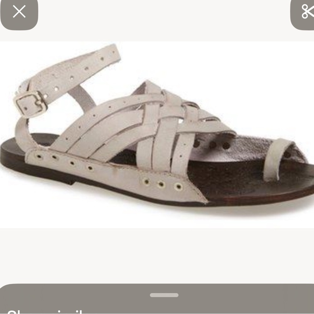 Free people Belize strappy sandals
